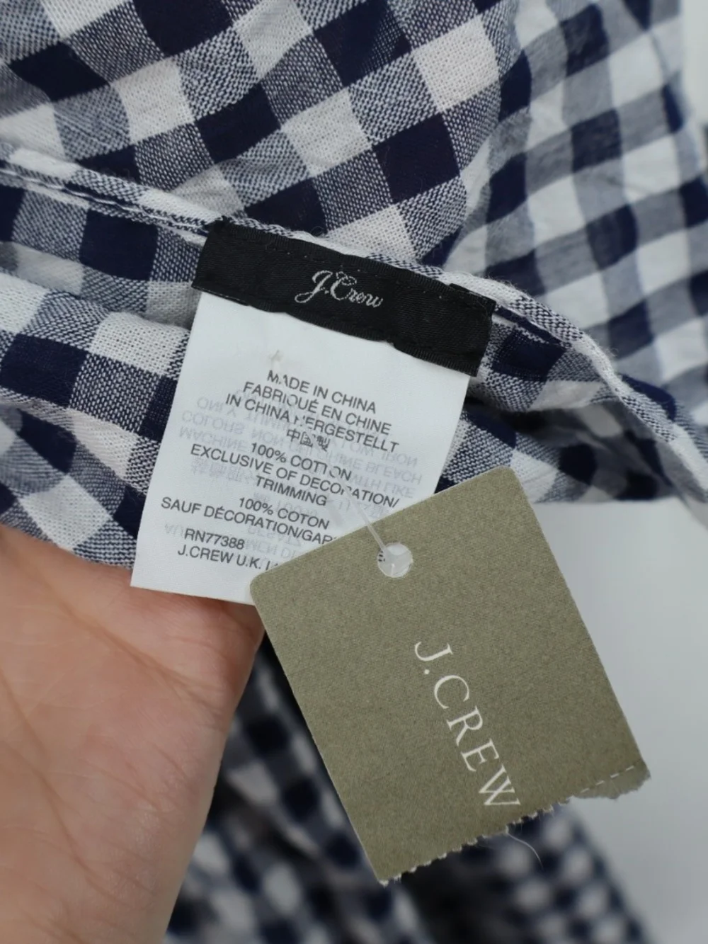 J. Crew crew navy
